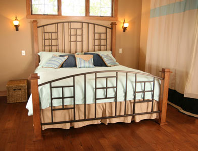 F1-0294 Arts and Crafts Bed by Jeff Benson