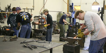 blacksmithing class classes blacksmith