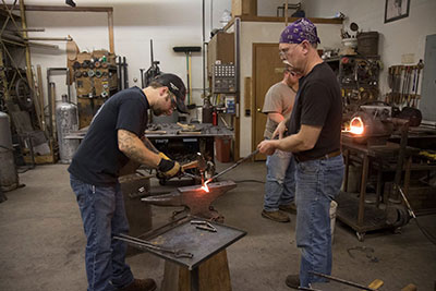 Blacksmithing 101 Class  Self Reliance Outfitters