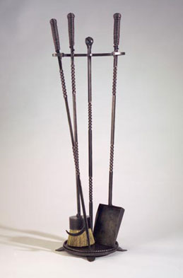 AC1-0012 Fireplace Tools by Jeff Benson 