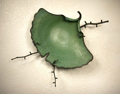 AC1-0252 Gingko Leaf Bracket by Jeff Benson