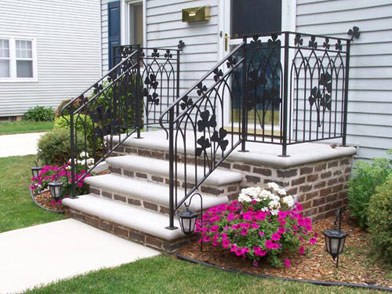 R1-0176 Shamrock Railing by Jeff Benson 