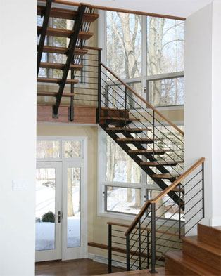 R1-0260 Angular Railing by Jeff Benson 