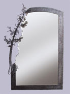 AC1-0146 Leaning Cedar Mirror 