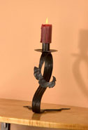 AC1-0222 Hammered Candleholder 